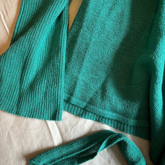 Crossover tie-up ballet sweater in XL - Picture 5 of 7